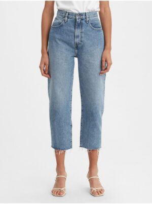 Levi's Blue Women's Cropped Mom Fit Jeans Levi's - Women's®