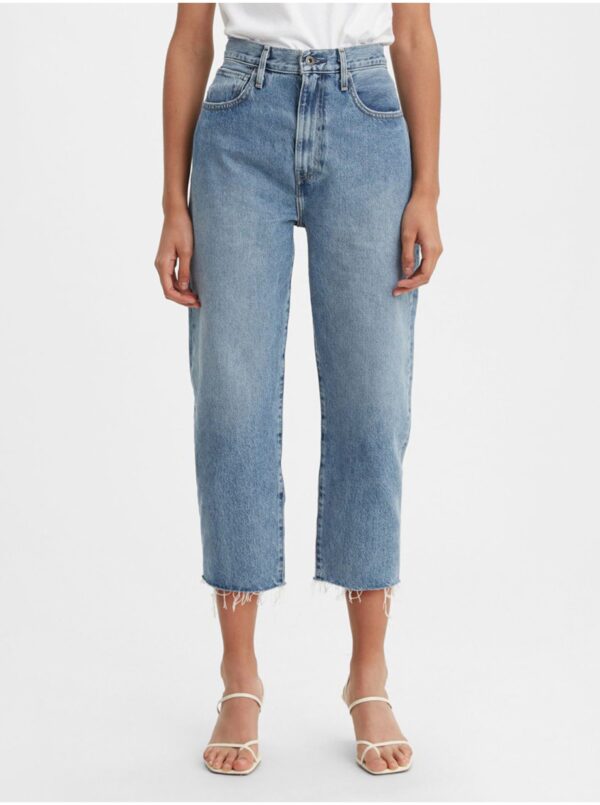 Levi's Blue Women's Cropped Mom Fit Jeans Levi's - Women's®