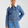 Levi's Blue Women's Denim Jacket with Fur Levi's® 3 In 1 Trucker - Women