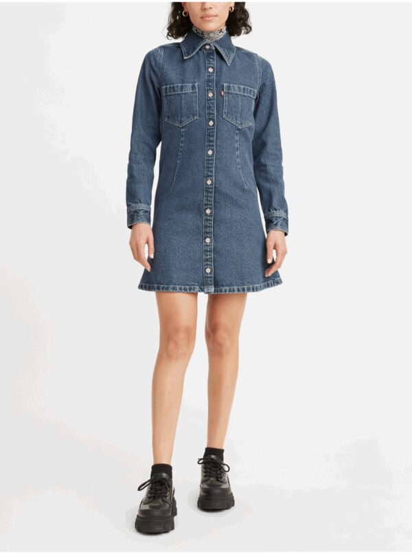 Levi's Blue Women's Denim Shirt Short Dress Levi's - Women's®