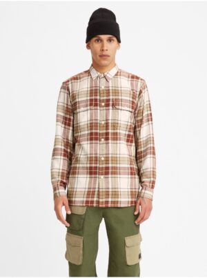 Levi's Brown Men's Plaid Shirt - Men's®
