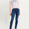 Levi's Dark blue women's skinny fit jeans Levi's® 711 - Women's