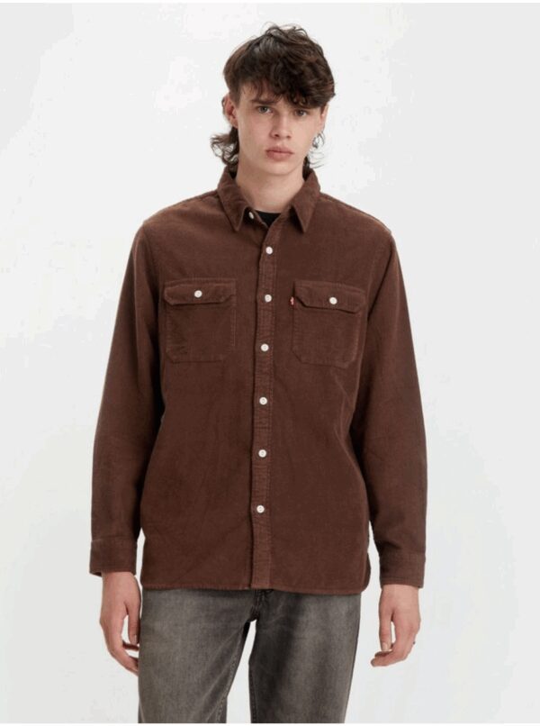 Levi's Dark brown men's corduroy shirt Levi's® Jackson Worker - Men's