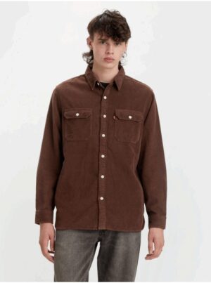 Levi's Dark brown men's corduroy shirt Levi's® Jackson Worker - Men's