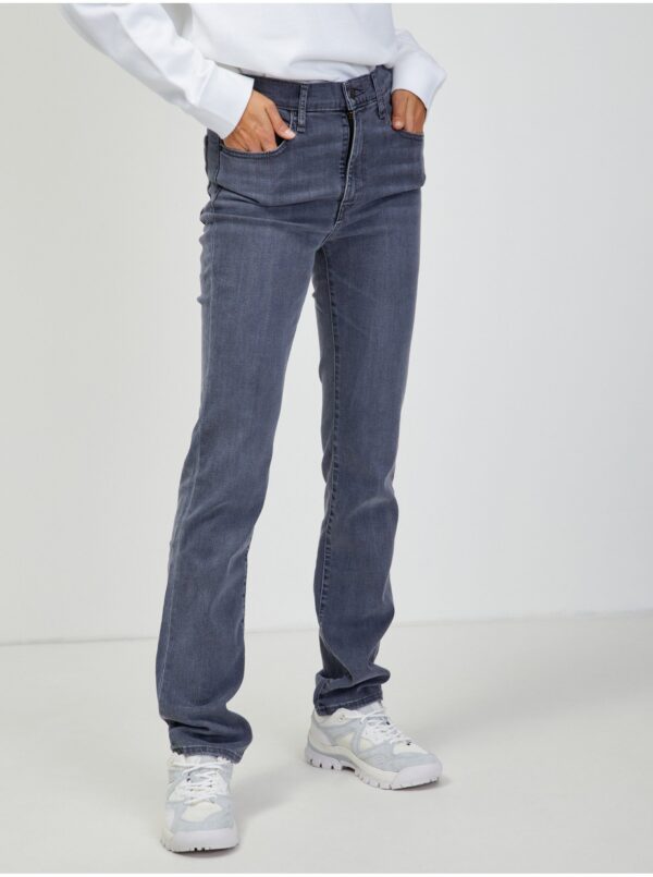 Levi's Grey women's straight jeans Levi's® 724 - Women's