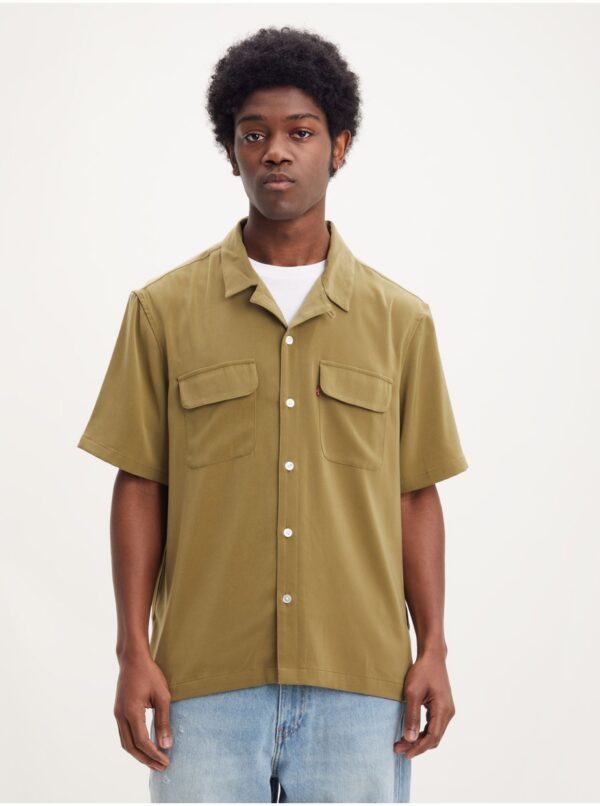 Levi's Khaki men's short-sleeved shirt Levi's® Pajama - Men's