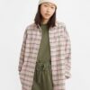 Levi's Light Pink Women's Plaid Shirt Levi's® Remi Utility - Women