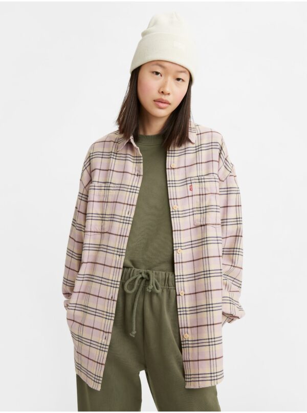 Levi's Light Pink Women's Plaid Shirt Levi's® Remi Utility - Women