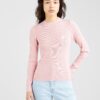 Levi's Light Pink Women's Ribbed Sweater Levi's® Crew Rib - Women's
