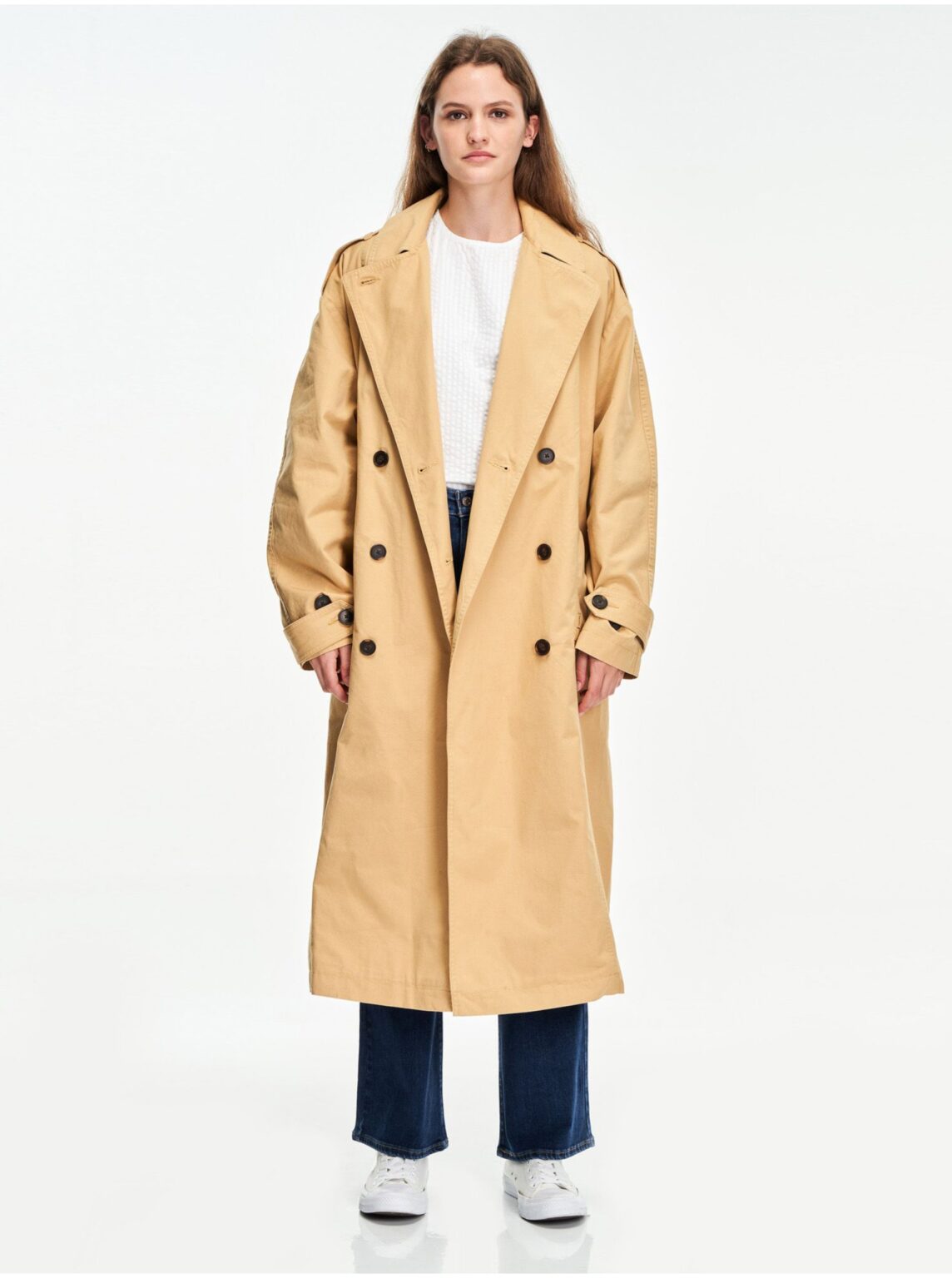 Levi's Light brown women's trench coat Levi's® Sydney - Women's