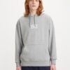 Levi's Light grey men's striped hoodie Levi's® 501 - Men's