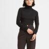 Levi's Oriel Women's® Ribbed Turtleneck T-Shirt Black - Women