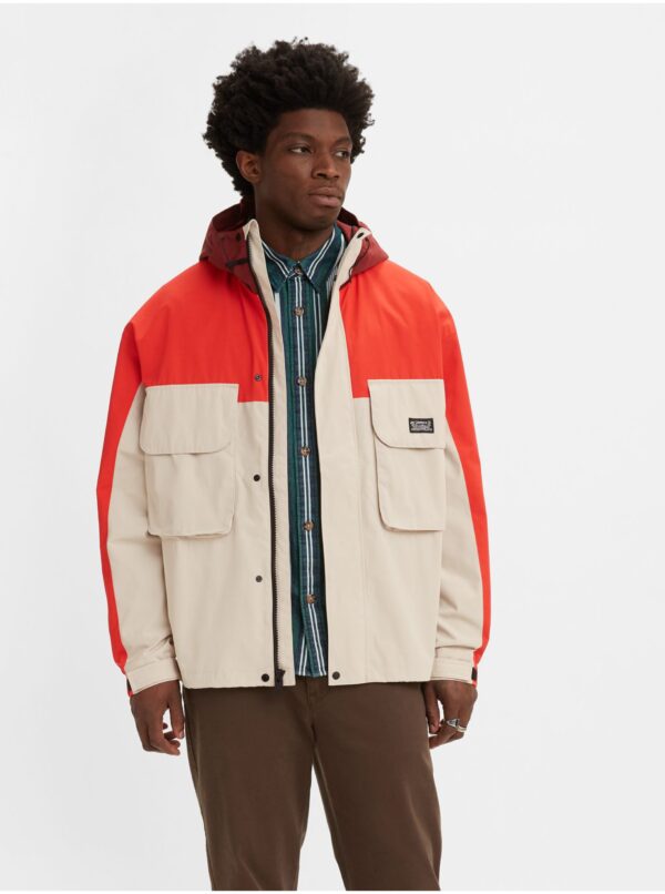Levi's Red-beige men's winter jacket Levi's® Bartlett - Men's