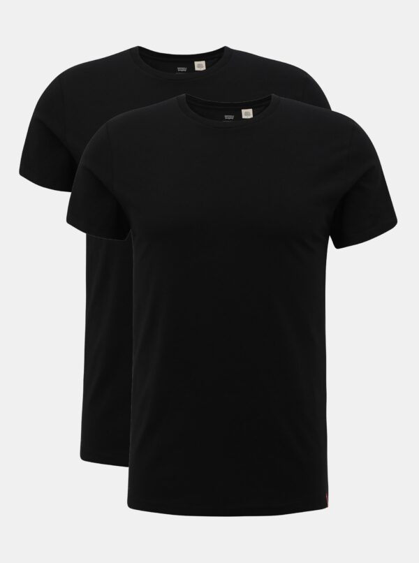Levi's Set of Two Black Levi's® Men's Basic T-Shirts - Men's