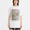Levi's White women's oversize t-shirt Levi's® Antisocial - Women's