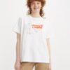 Levi's White women's t-shirt Levi's® For Gals - Women's