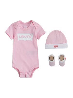Levi's Kids Kezeslábas 'Classic'  rózsaszín / fehér