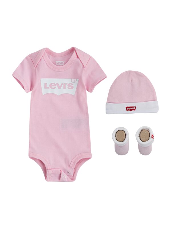 Levi's Kids Kezeslábas 'Classic'  rózsaszín / fehér