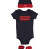 Levi's Kids Kezeslábas  tengerészkék / világospiros