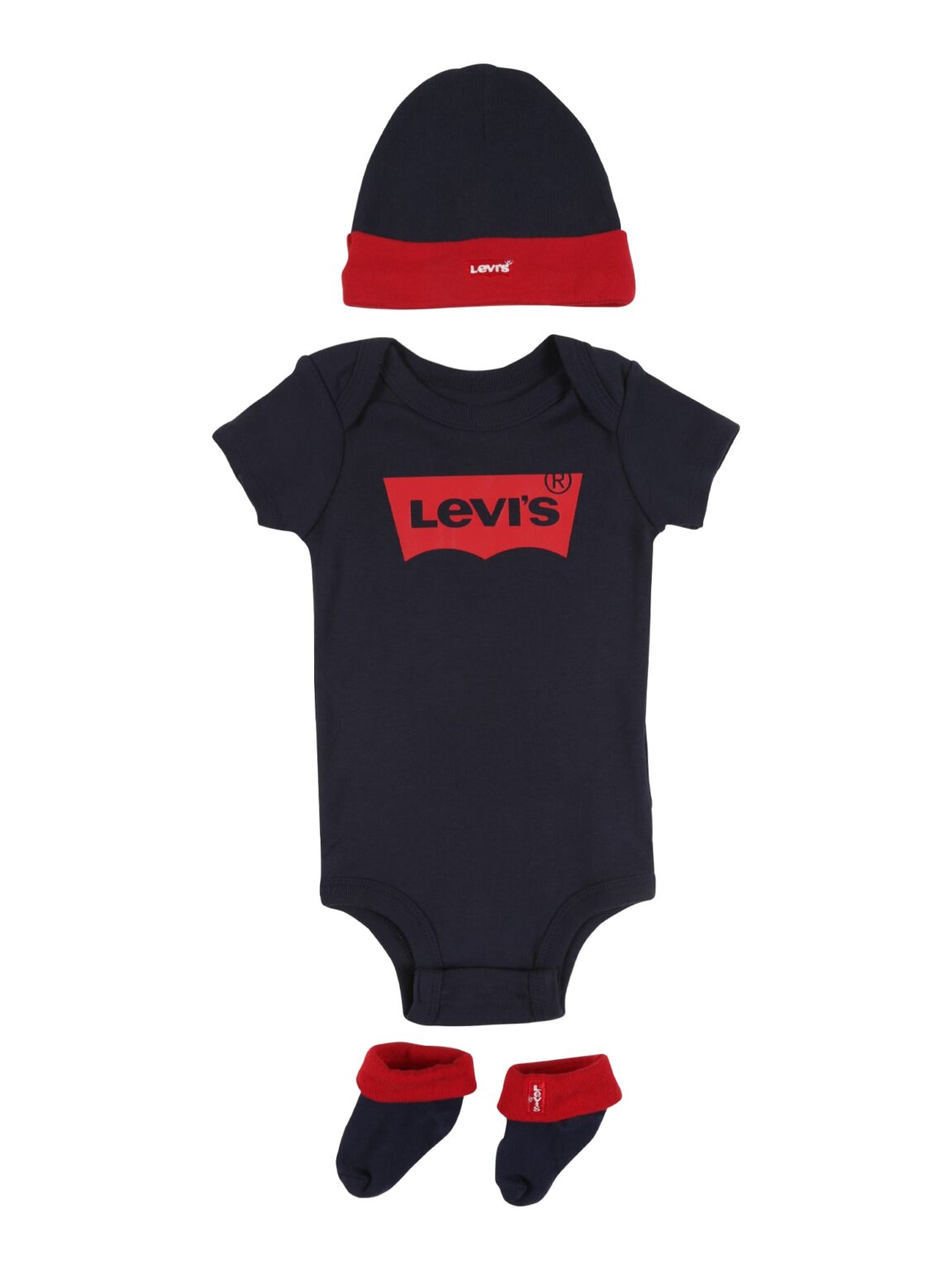 Levi's Kids Kezeslábas  tengerészkék / világospiros