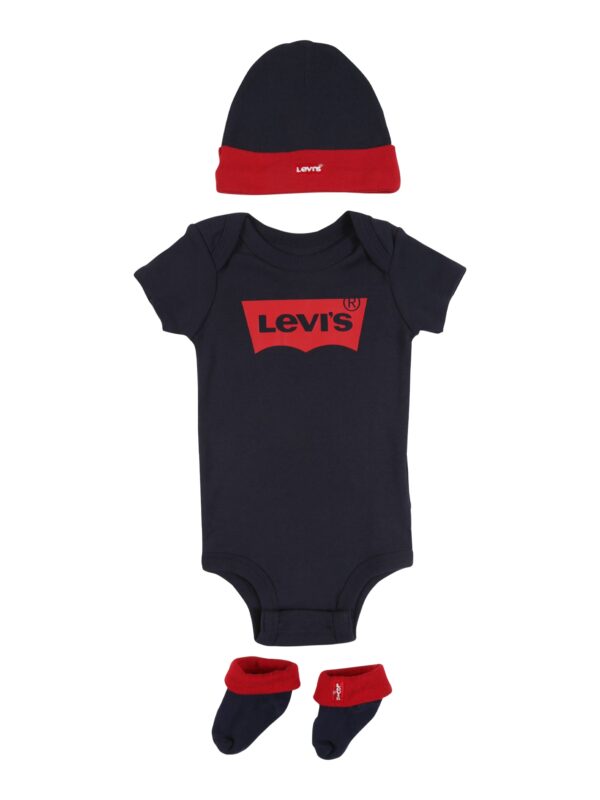 Levi's Kids Kezeslábas  tengerészkék / világospiros