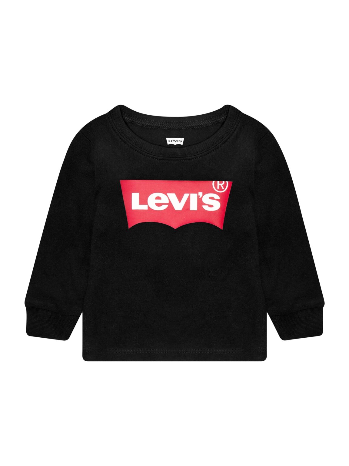 Levi's Kids Póló 'Batwing Longs'  piros / fekete / fehér