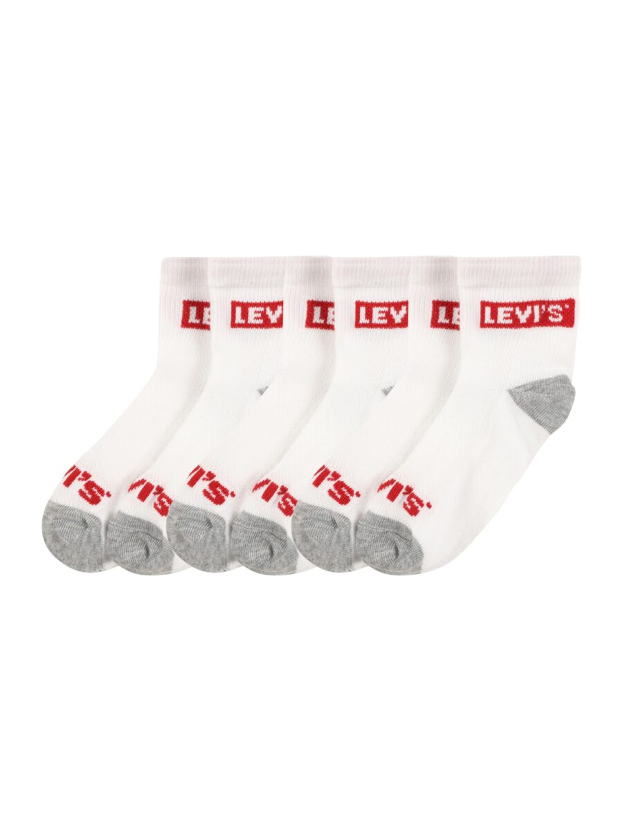 Levi's Kids Zokni  szürke / piros / fehér-hu