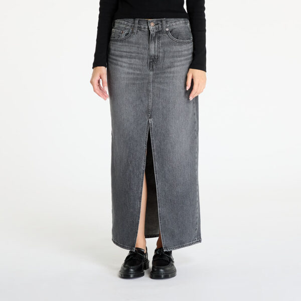 Levi's® Ankle Column Skirt Black 26-alacsony-ár