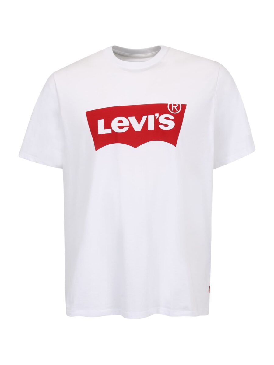 Levi's® Big & Tall Póló 'B&T Big Graphic Tee'  piros / fehér-hu