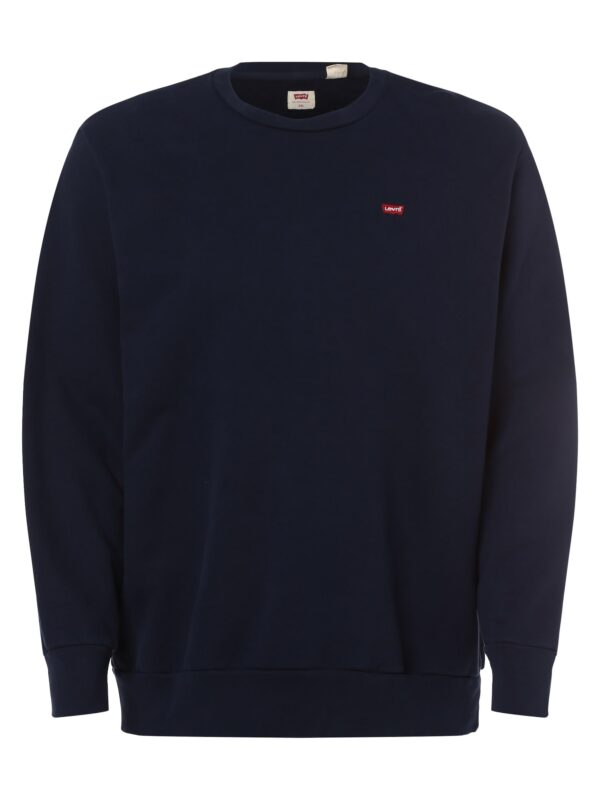 Levi's® Big & Tall Tréning póló 'Original Housemark Crewneck Sweatshirt '  tengerészkék / piros / fehér-hu