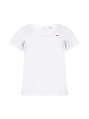 Levi's® Plus Póló 'Perfect V-Neck Tee '  piros / fehér-hu