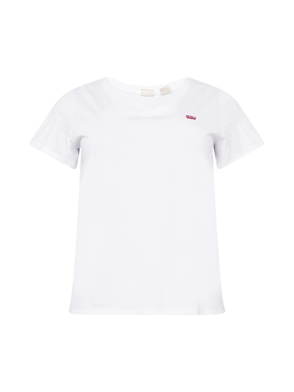 Levi's® Plus Póló 'Perfect V-Neck Tee '  piros / fehér-hu