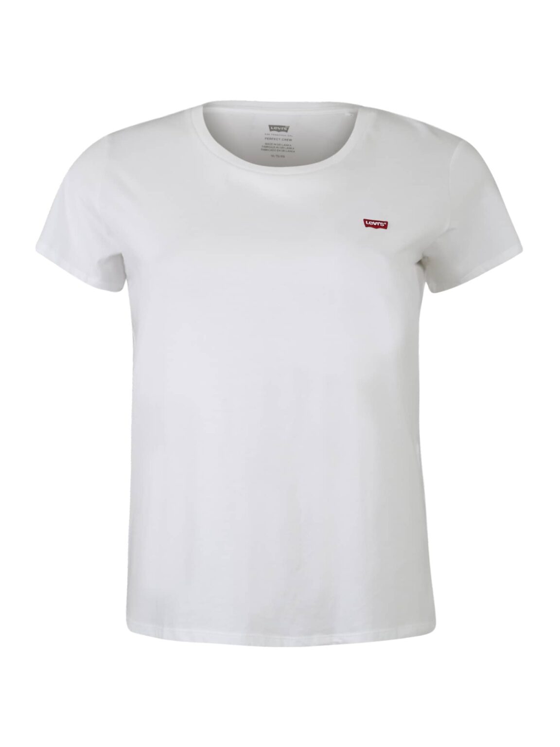Levi's® Plus Póló 'The Perfect Tee '  piros / fehér