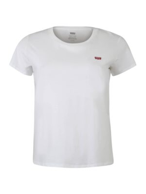 Levi's® Plus Póló 'The Perfect Tee '  piros / fehér
