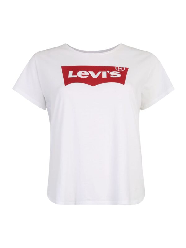 Levi's® Plus Póló 'The Perfect Tee '  piros / fehér