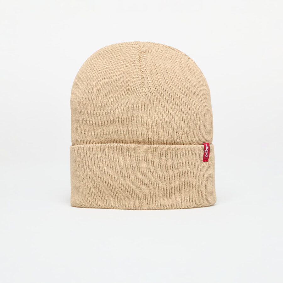 Levi's® Slouchy Red Tab Beanie Beige Universal-alacsony-ár