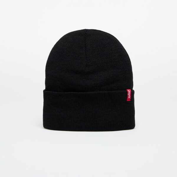 Levi's® Slouchy Red Tab Beanie Black Universal-alacsony-ár