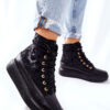 Lewski Shoes Sport bőrcipő Lewski 3034 Black Moro