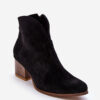 Lewski Shoes Velúr Cowboy Boots Lewski EV28 Fekete