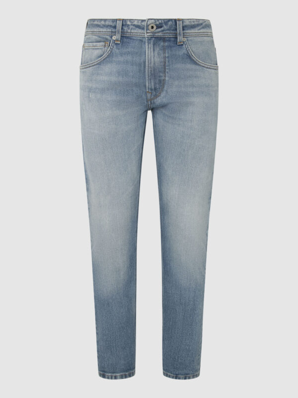 Light Blue Men's Straight Fit Jeans Pepe Jeans