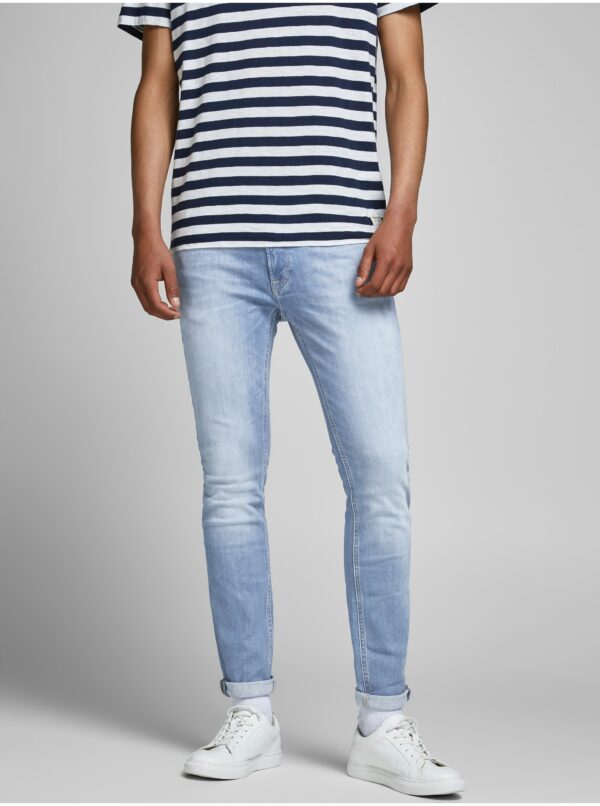Light Blue Skinny Fit Jeans Jack & Jones Liam - Men
