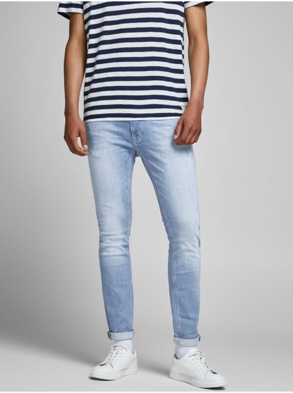 Light Blue Skinny Fit Jeans Jack & Jones Liam - Men