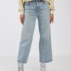 Light Blue Women's Flared Fit Diesel Jeans - Women