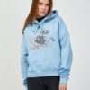 Light Blue Women's Hoodie Guess - Women