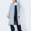 Light Blue Women's Light Denim Coat Noisy May Lili - Women