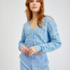 Light Blue Women's Patterned Cardigan ORSAY - Women