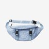 Light Blue Women's Quilted Waist Bag Pieces Bianca - Women
