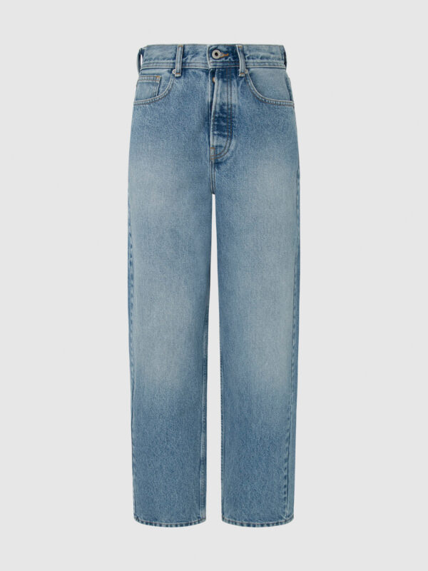 Light Blue Women's Straight Fit Pepe Jeans