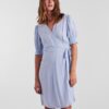 Light Blue Women's Wrap Dress Pieces Tala - Women's