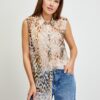 Light Brown Ladies Patterned Shirt Guess - Women